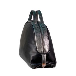 KEP BAG SERPENTE ARGENTO