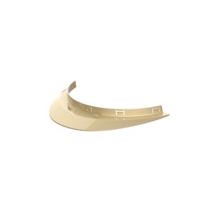 BOX CROSS VISOR - METAL GOLDEN SAND