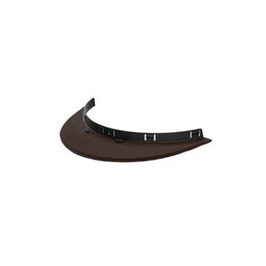 BOX VISIERA CROSS - PELLE MARRONE