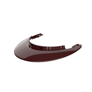 BOX POLO VISOR - METAL BORDEAUX