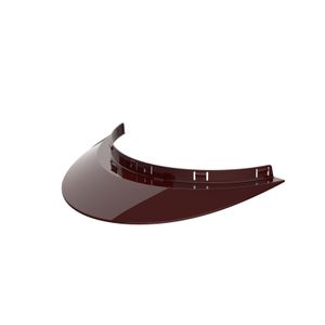 BOX VISOR STANDARD - METAL BORDEAUX