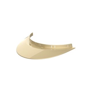 BOX VISOR STANDARD - METAL GOLDEN SAND