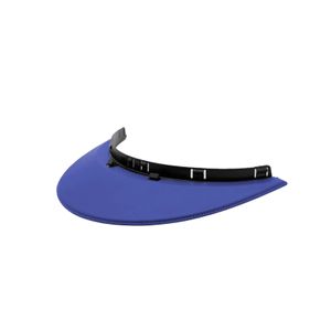 BOX VISOR STANDARD - LEATHER ROYAL BLUE