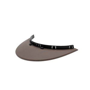 BOX VISOR STANDARD - LEATHER TAUPE