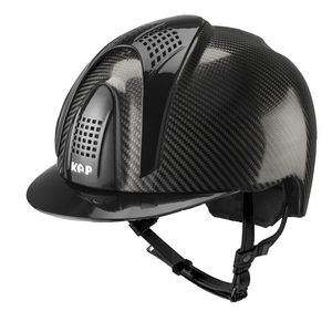 CARBON HELMET E-LIGHT SHINE / 3 BLACK SHINE INSERTS