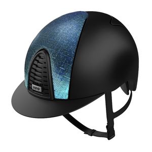 CROMO 2.0 TEXTILE NEGRO/PANEL FRONTAL TEJIDO GALASSIA AZUL