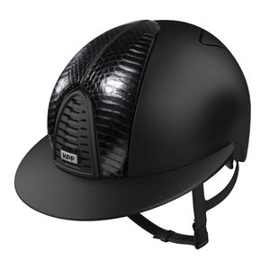CROMO 2.0 TEXTILE NEGRO/PANEL FRONTAL SERPIENTE NEGRO BRILLO