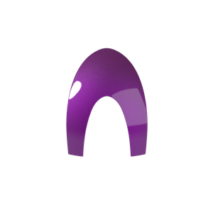 FRONT + BACK INSERT BOX METAL PURPLE