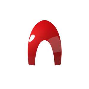 FRONT + BACK INSERT BOX - METAL RED