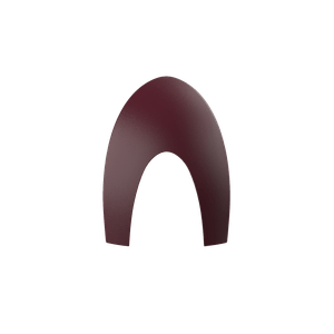 BOX INSERTI FRONTE + RETRO PELLE BORDEAUX