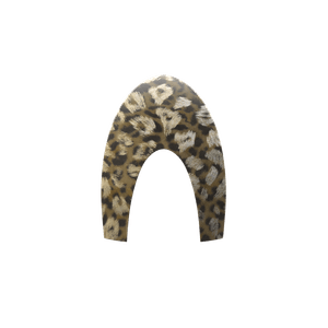 FRONT + BACK INSERT BOX BABOON LAME' GOLD