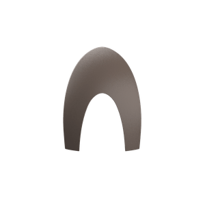 FRONT + BACK INSERT BOX LEATHER TAUPE