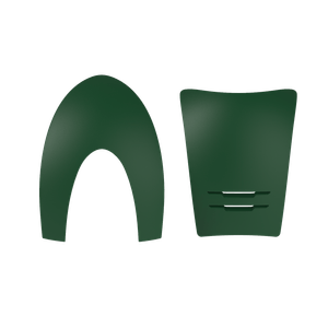 BOX INSERTI FRONTE + RETRO TEXTILE VERDE JAGUAR