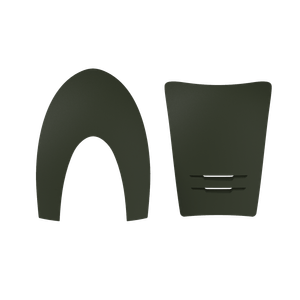 BOX INSERTI FRONTE + RETRO TEXTILE VERDE ARMA