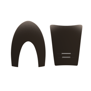 BOX INSERTI FRONTE + RETRO VELVET MARRONE