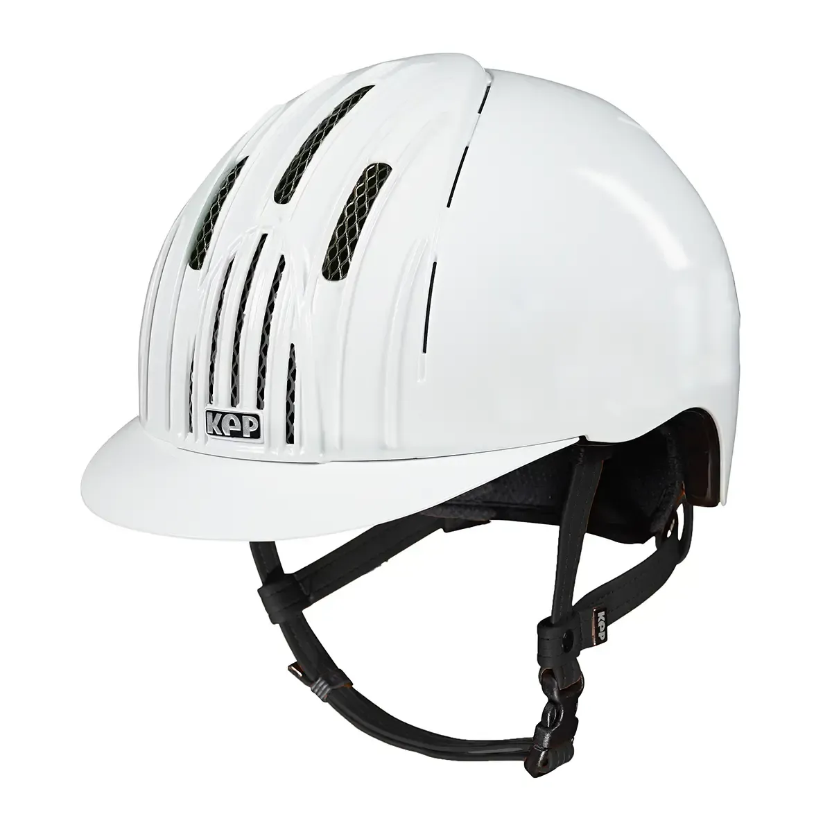 KEP Endurance Riding Helmet / White Shine / Horse-Ball | Kep Italia